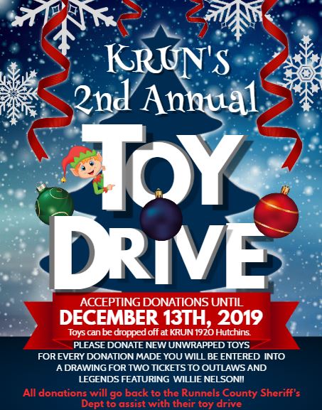 2019 Sheriffs Dept Toy Drive Flyer